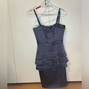 BCBG MAXAZRIA purple cocktail dress size 2